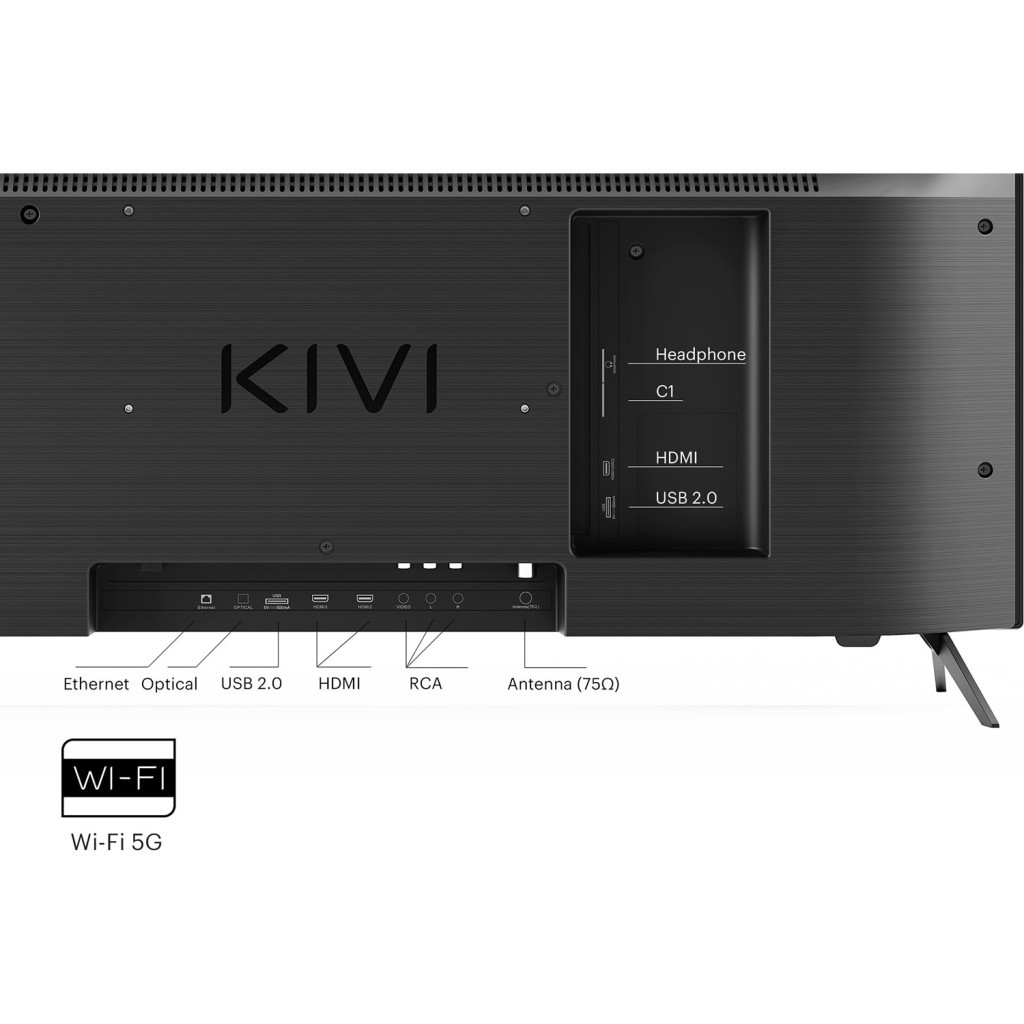 Телевізор Kivi 32H760QB - зображення 5