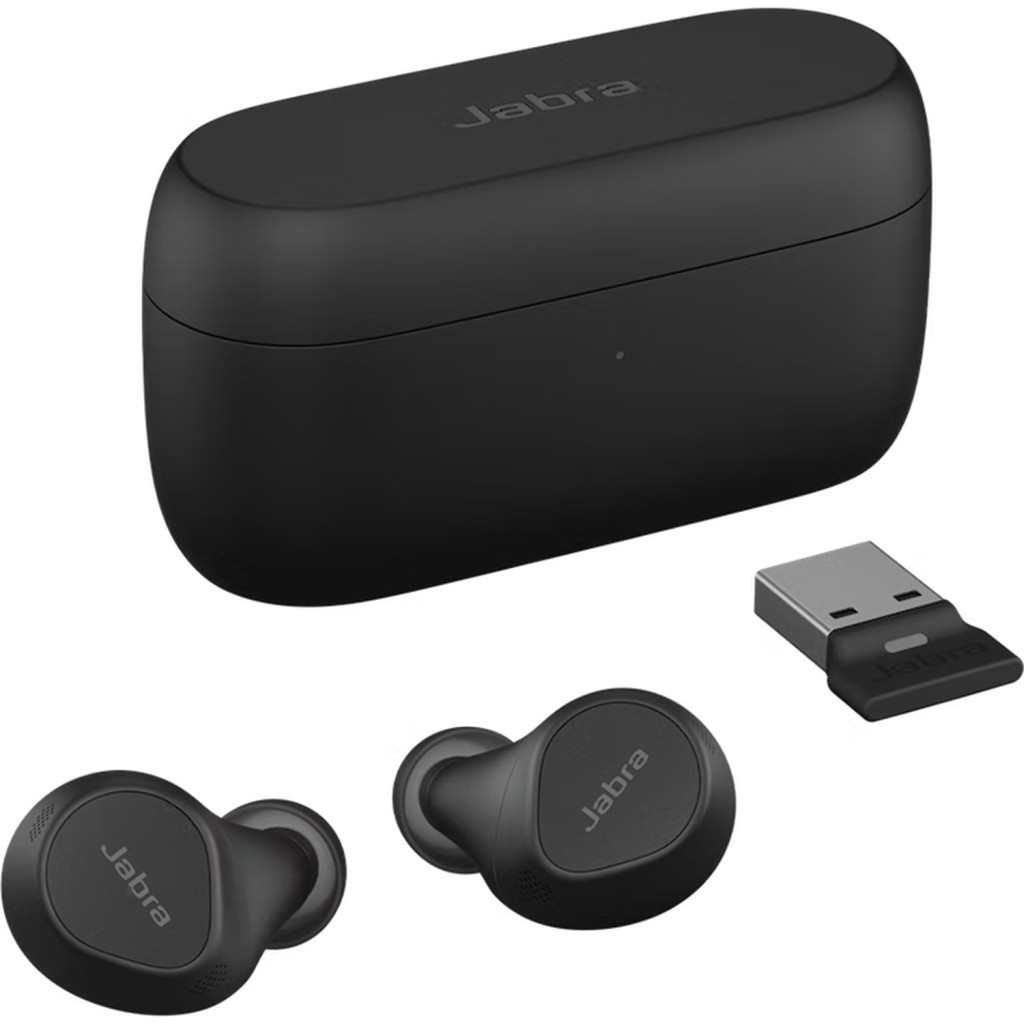 Навушники Jabra Evolve 2 Buds USB-A MS Black (20797-999-999) - зображення 2