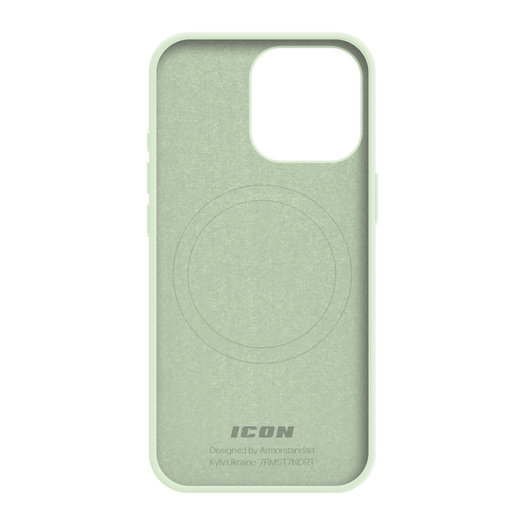Чохол до мобільного телефона Armorstandart ICON2 MagSafe Apple iPhone 15 Pro Soft Mint (ARM77006) - зображення 2