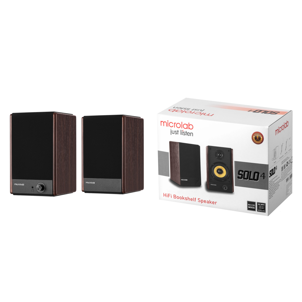 Акустична система Microlab SOLO 4 60W Brown (SOLO-4BR) - зображення 12