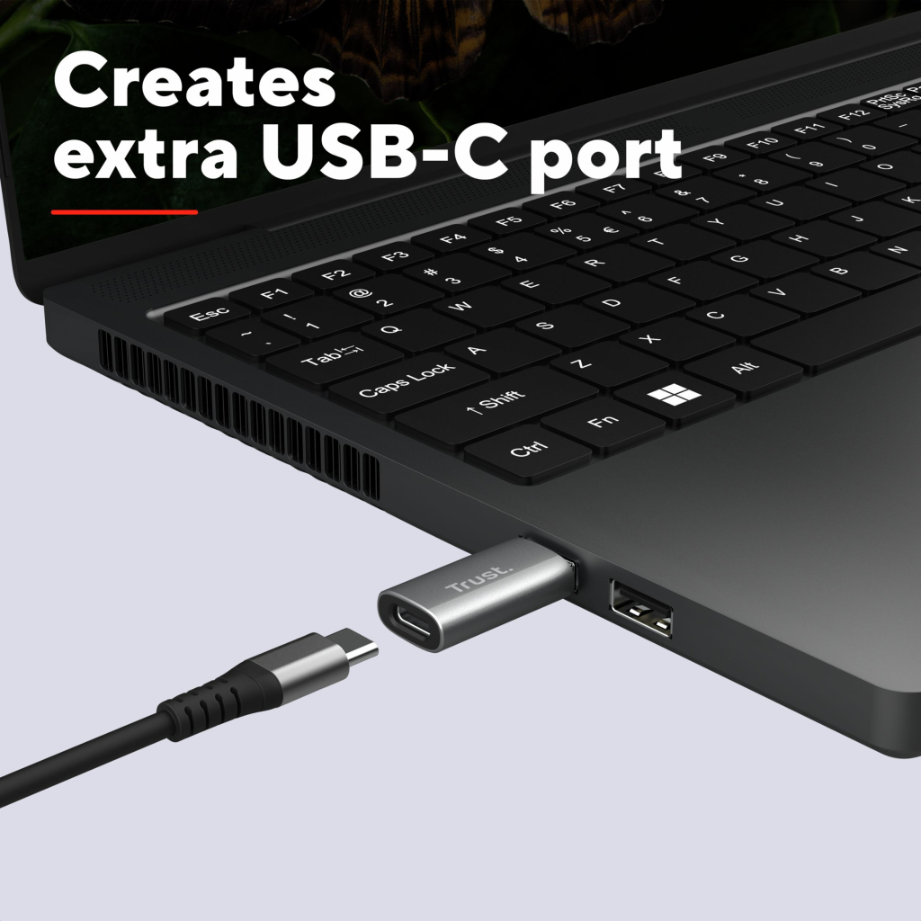 Перехідник USB-C to USB-A 3.2 Adapter 2-Pack Trust (25573_TRUST) - изображение 4
