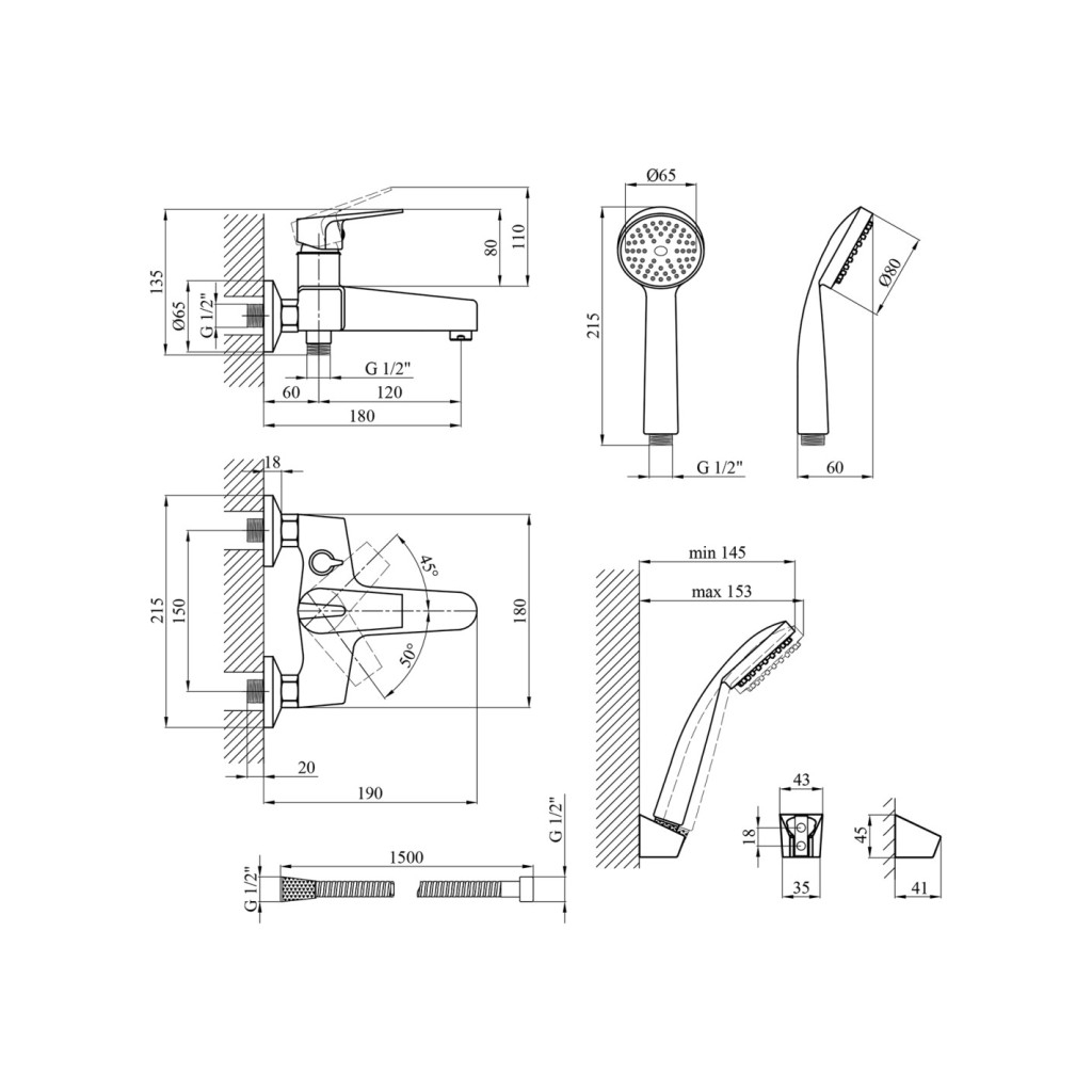 Змішувач Kroner KRM Odra - C060 (CV019268) - зображення 8