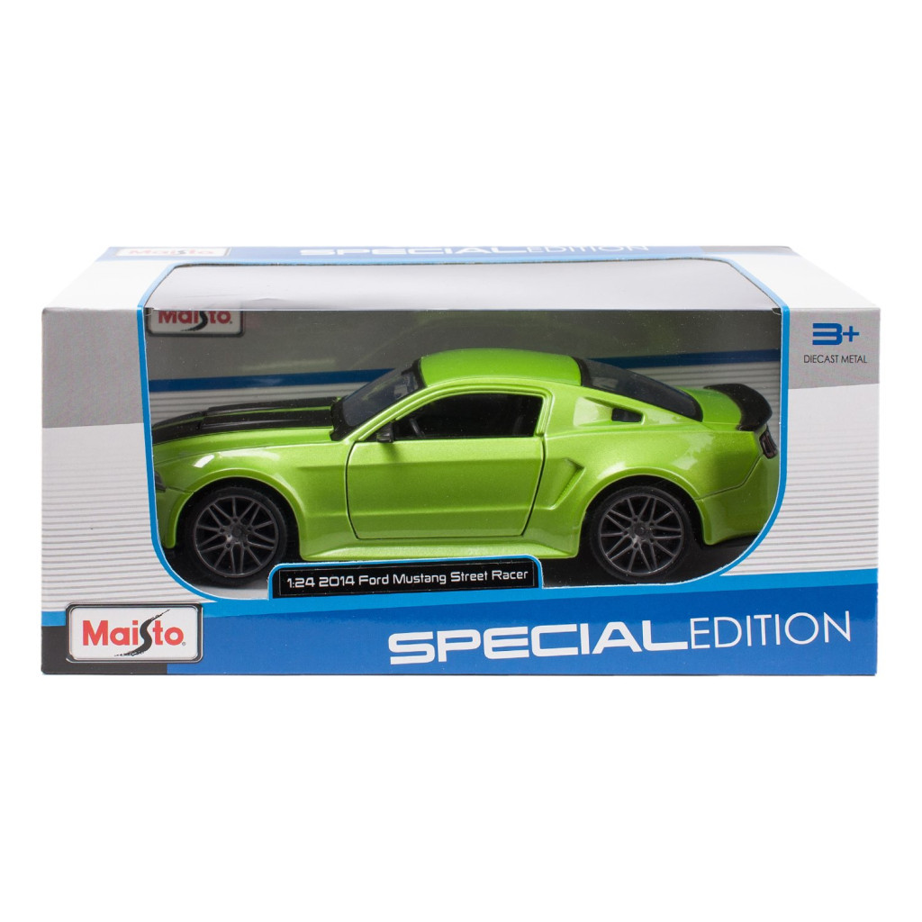 Машина Maisto Ford Mustang Street Racer 2014 (1:24) зелений металік (31506 met. green) - зображення 5