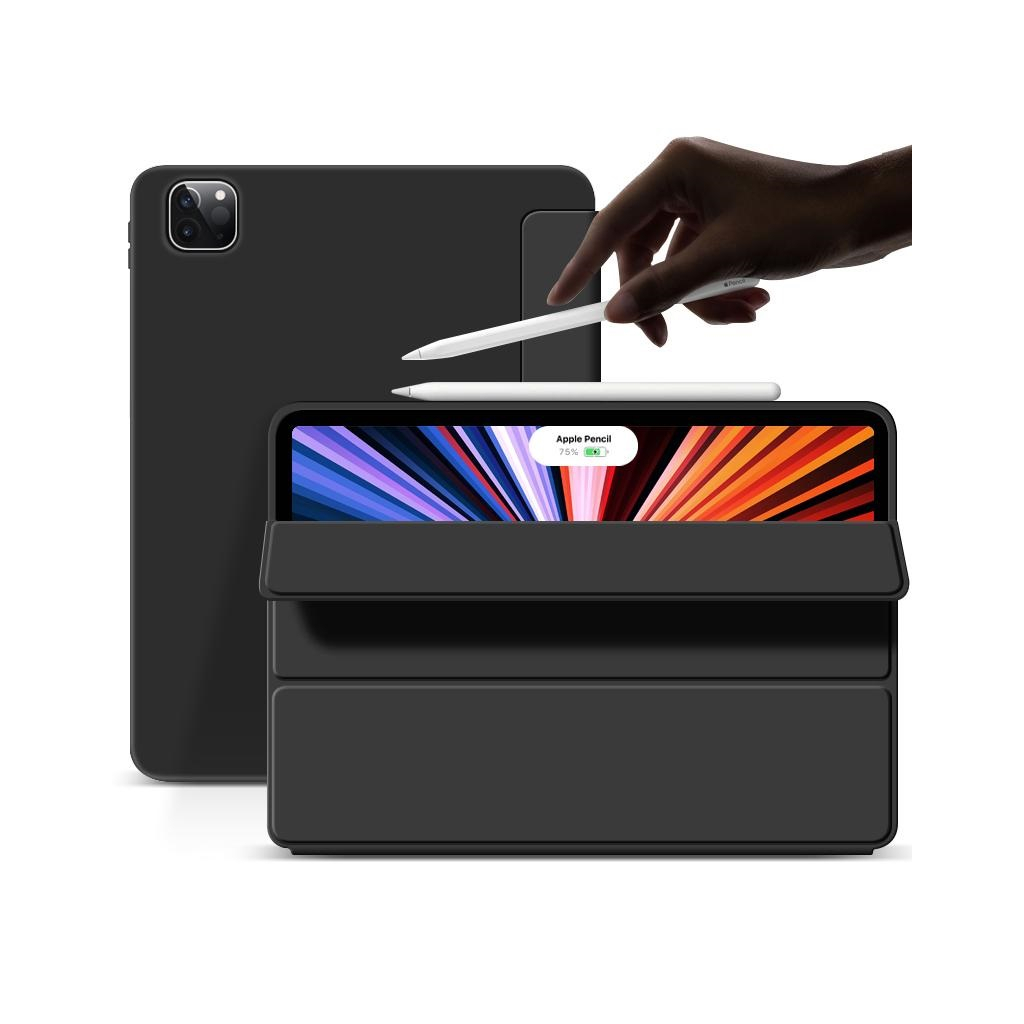 Чохол до планшета BeCover Tri Fold Soft TPU Silicone Apple iPad Pro 12.9 2020/2021/2022 Black (709712) - зображення 5