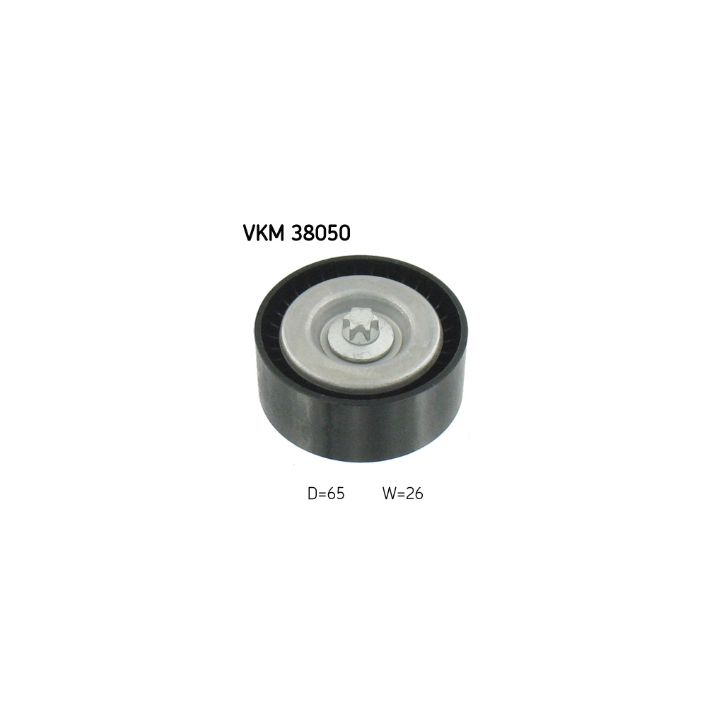 Ролик натягувача ременя SKF VKM 38050 - зображення 1