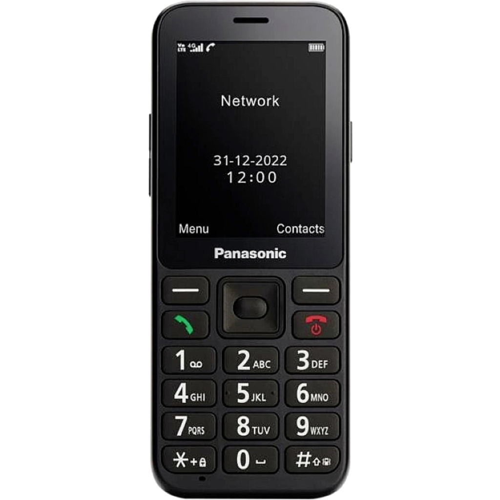 Мобільний телефон Panasonic KX-TU250 Black (KX-TU250EXB) - зображення 1