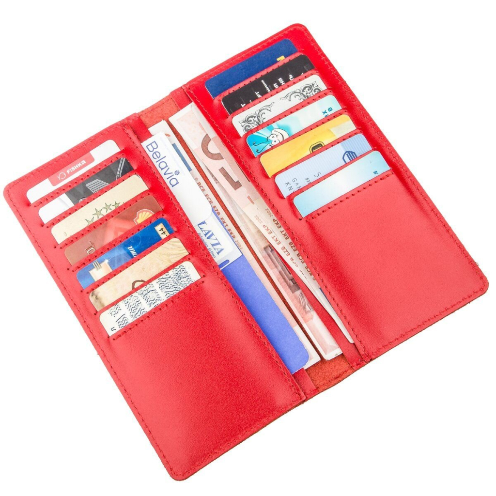 Портмоне Shvigel Червоне (13990) - зображення 5