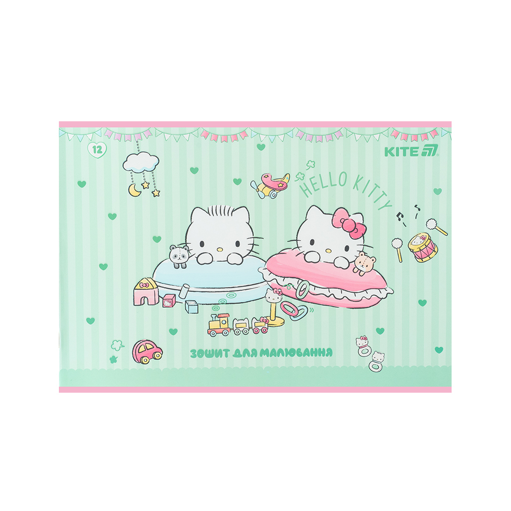 Альбом для малювання Kite Hello Kitty, 12 аркушів (HK25-241-1) - изображение 7
