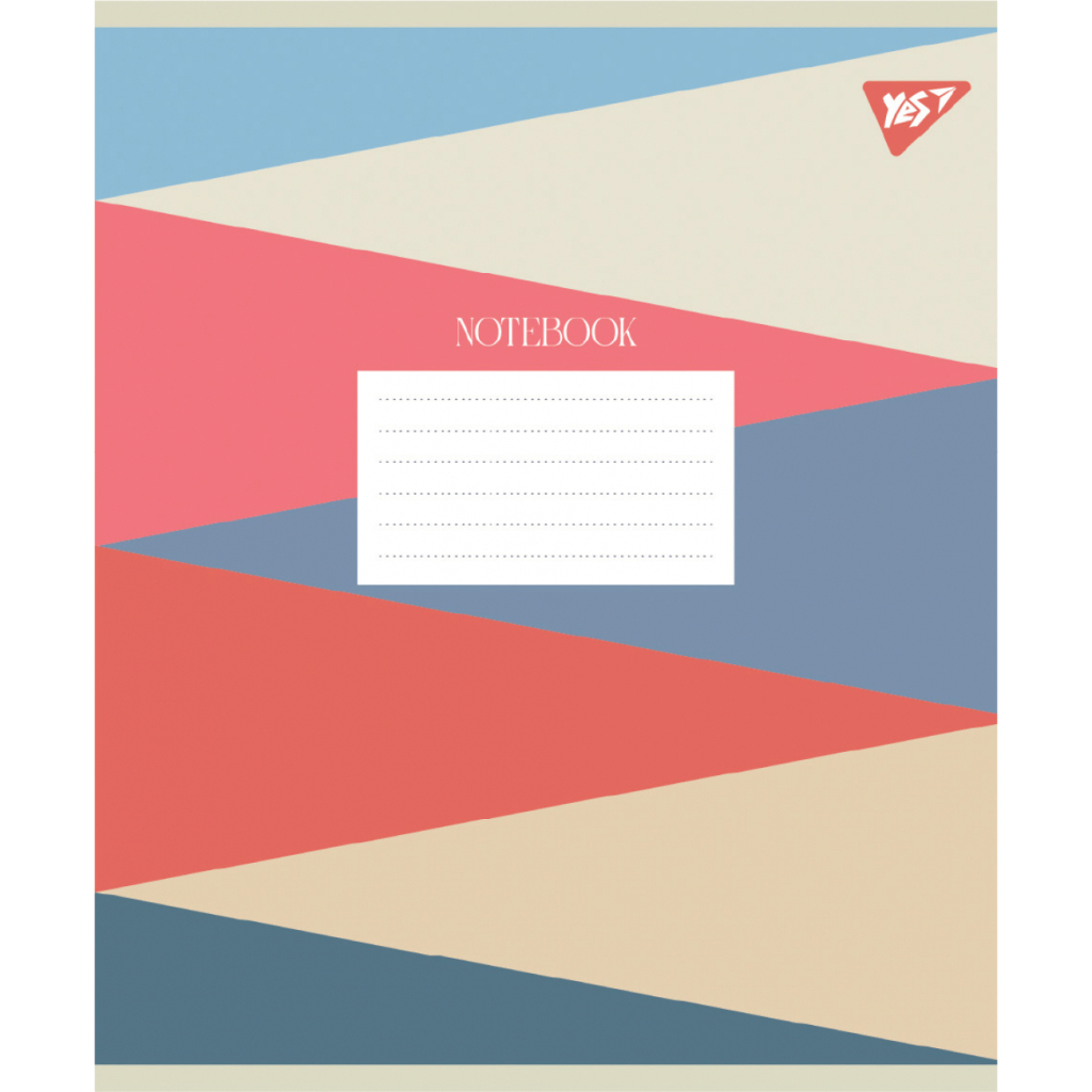 Зошит Yes Abstraction А5 60 аркушів лінія (767838) - зображення 5