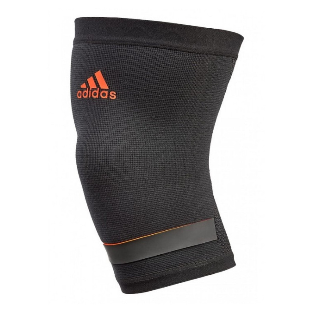 Фіксатор коліна Adidas Performance Knee Support ADSU-13322RD Чорний/Червоний M (885652019347) - зображення 1