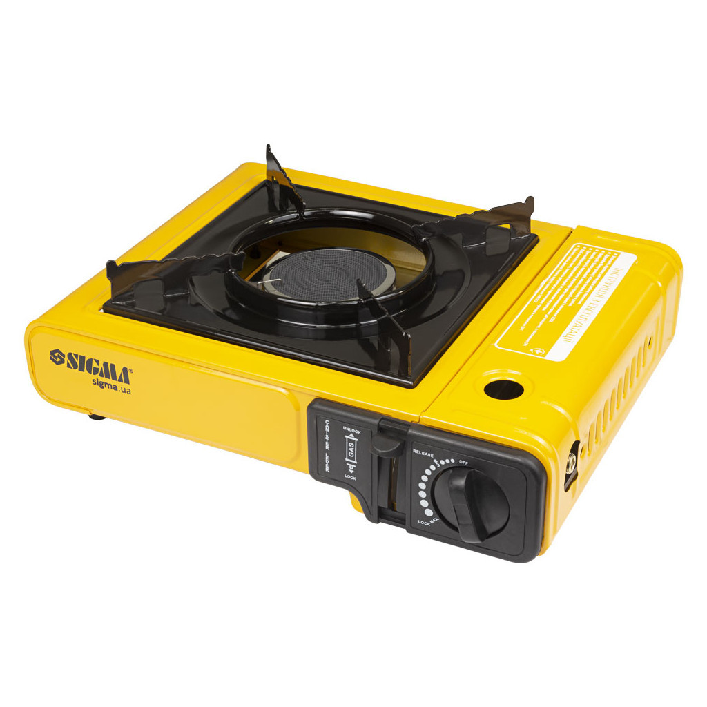 Портативна газова плитка Sigma Ceramic (2903401) - зображення 1