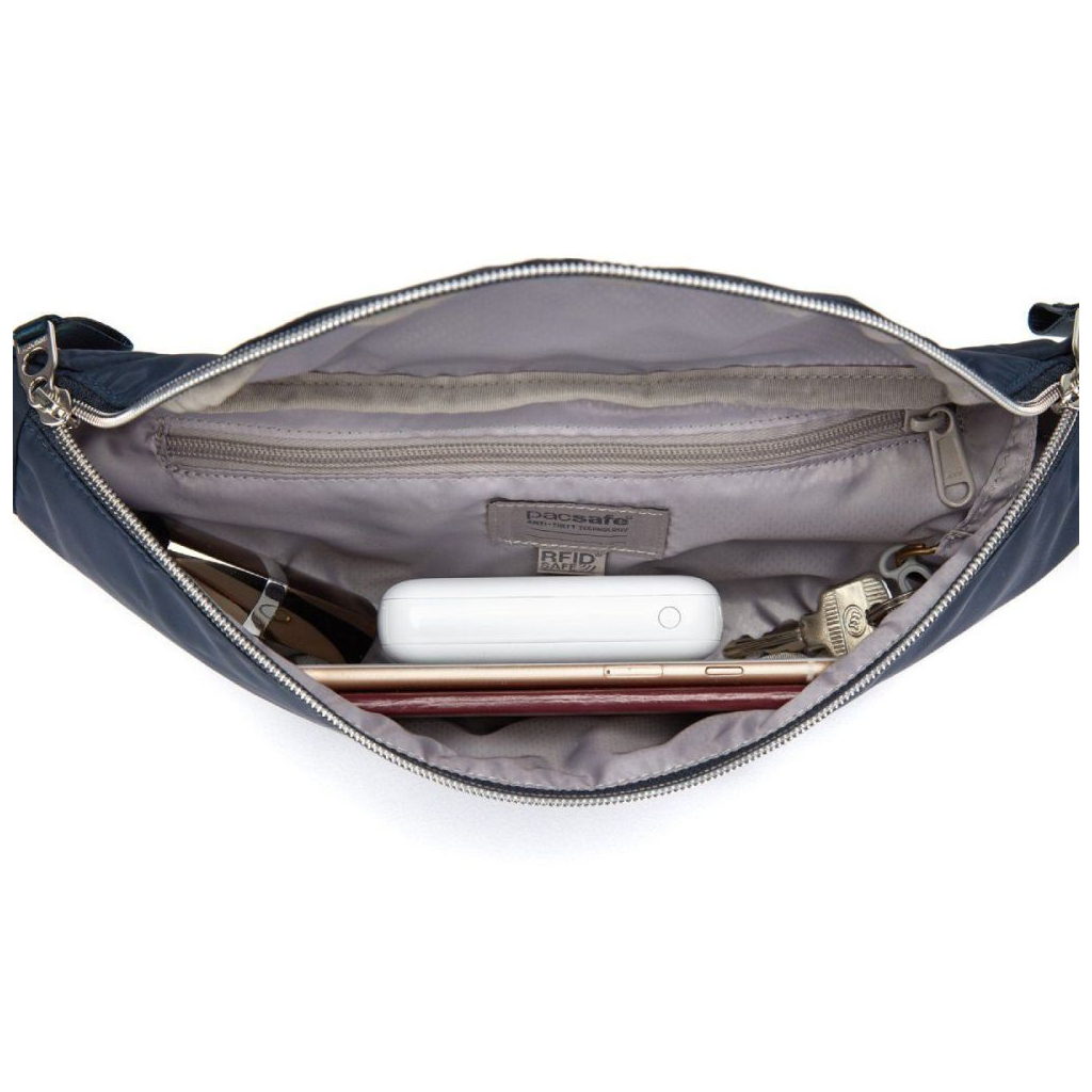 Сумка-бананка Pacsafe Stylesafe Sling Pack темно-синій (20635606) - зображення 4