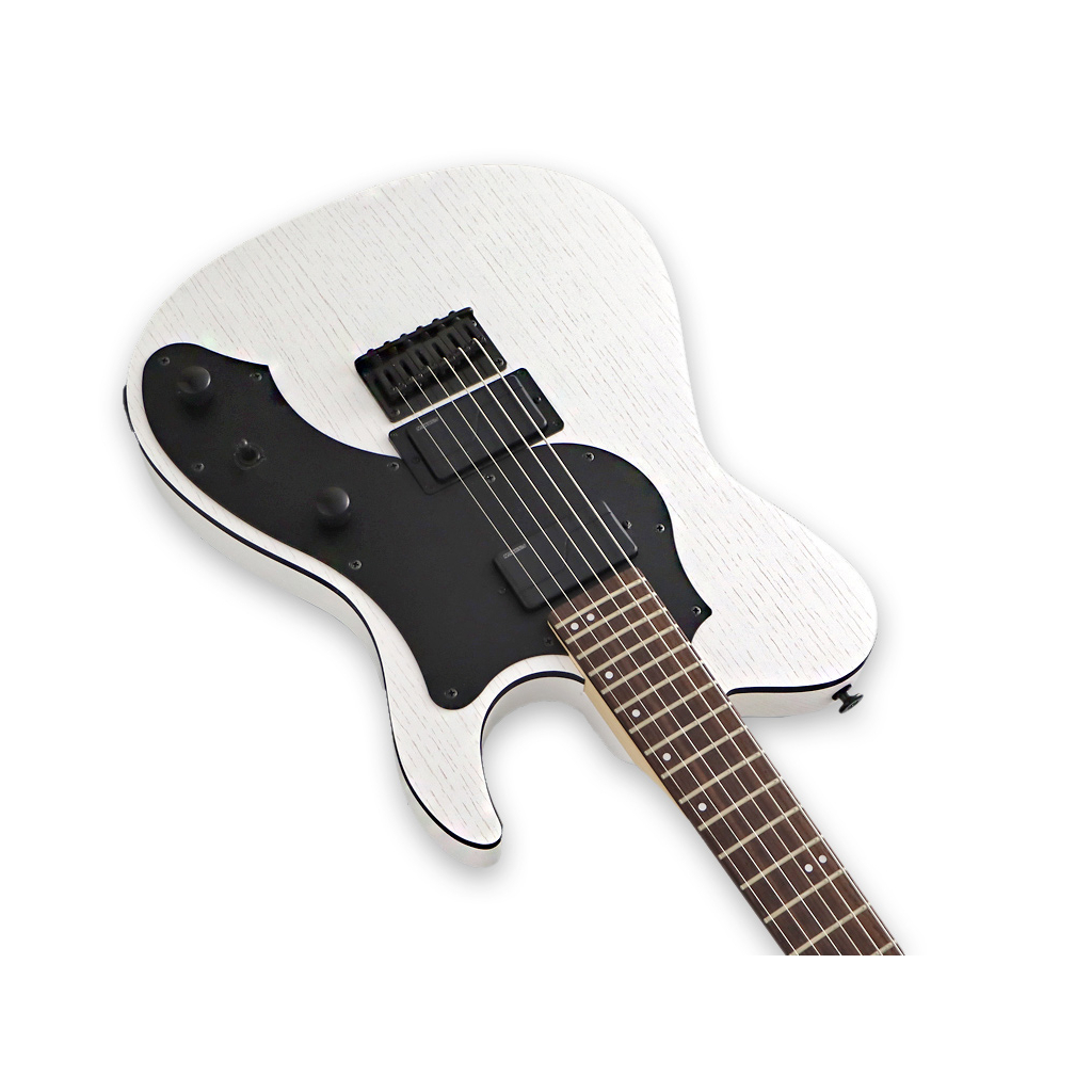 Електрогітара FGN Iliad Dark Evolution Series Open Pore White (JIL3-ASH-DE664-R/OPW) - зображення 3