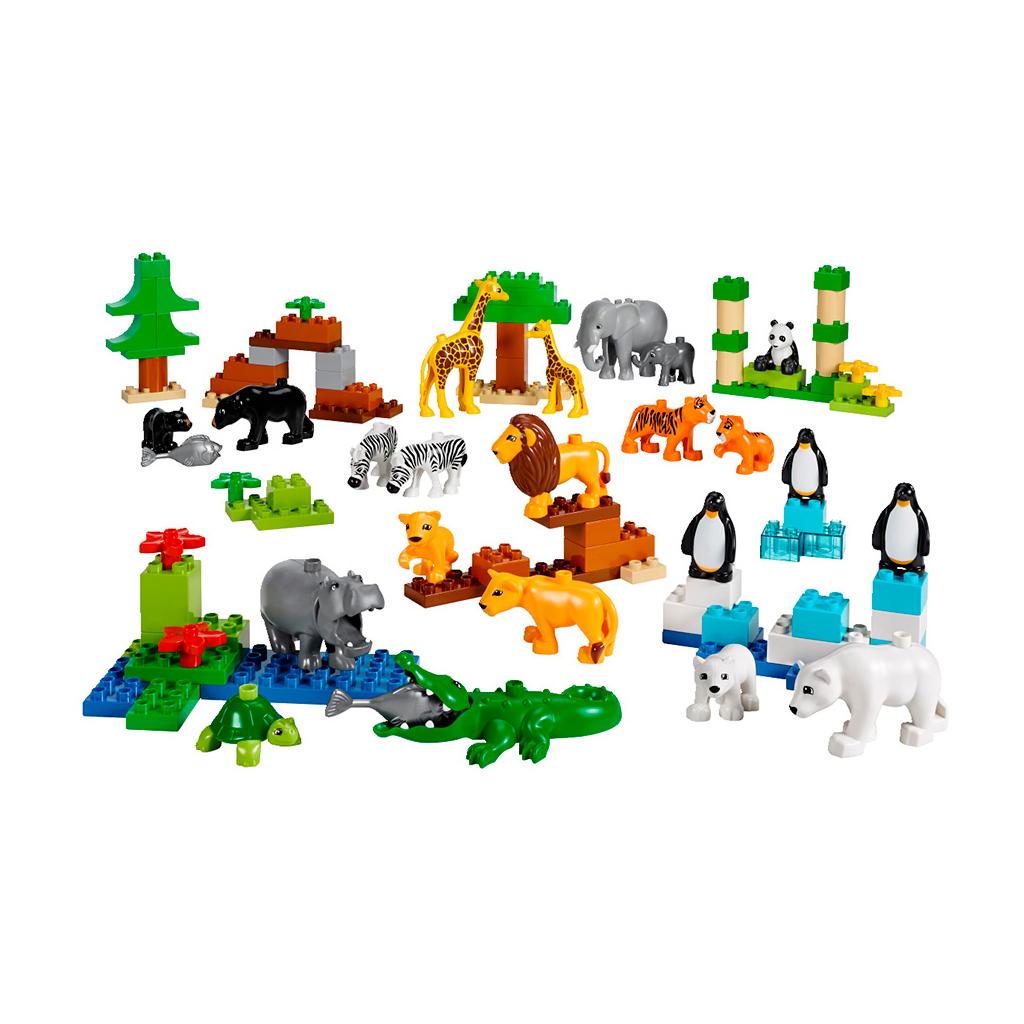 Конструктор LEGO Education DUPLO Wild Animals Set (45012) - зображення 2