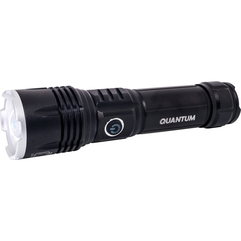 Ліхтар Quantum Solid Highlight 10W LED + дімер з функцією Power Bank (QM-FL1021-CB) - зображення 1