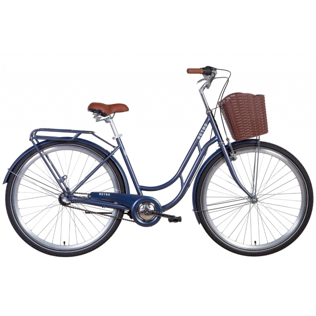 Велосипед Дорожник 28" RETRO Planet рама-19" 2021 Grey (OPS-D-28-223) - зображення 1