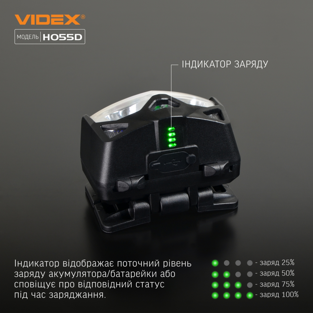 Ліхтар Videx VLF-H055D 500Lm 5000K (VLF-H055D) - зображення 7