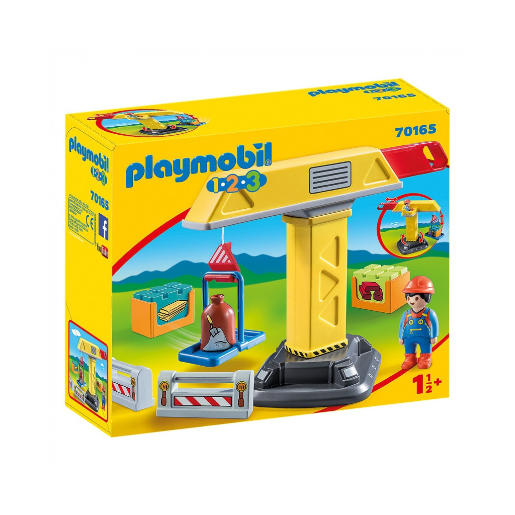 Конструктор Playmobil Баштовий кран (6336515) - зображення 1