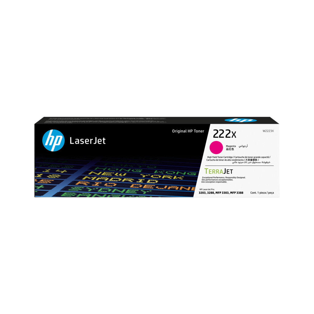 Картридж HP CLJ  222X Magenta 2.5K (W2223X) - изображение 1