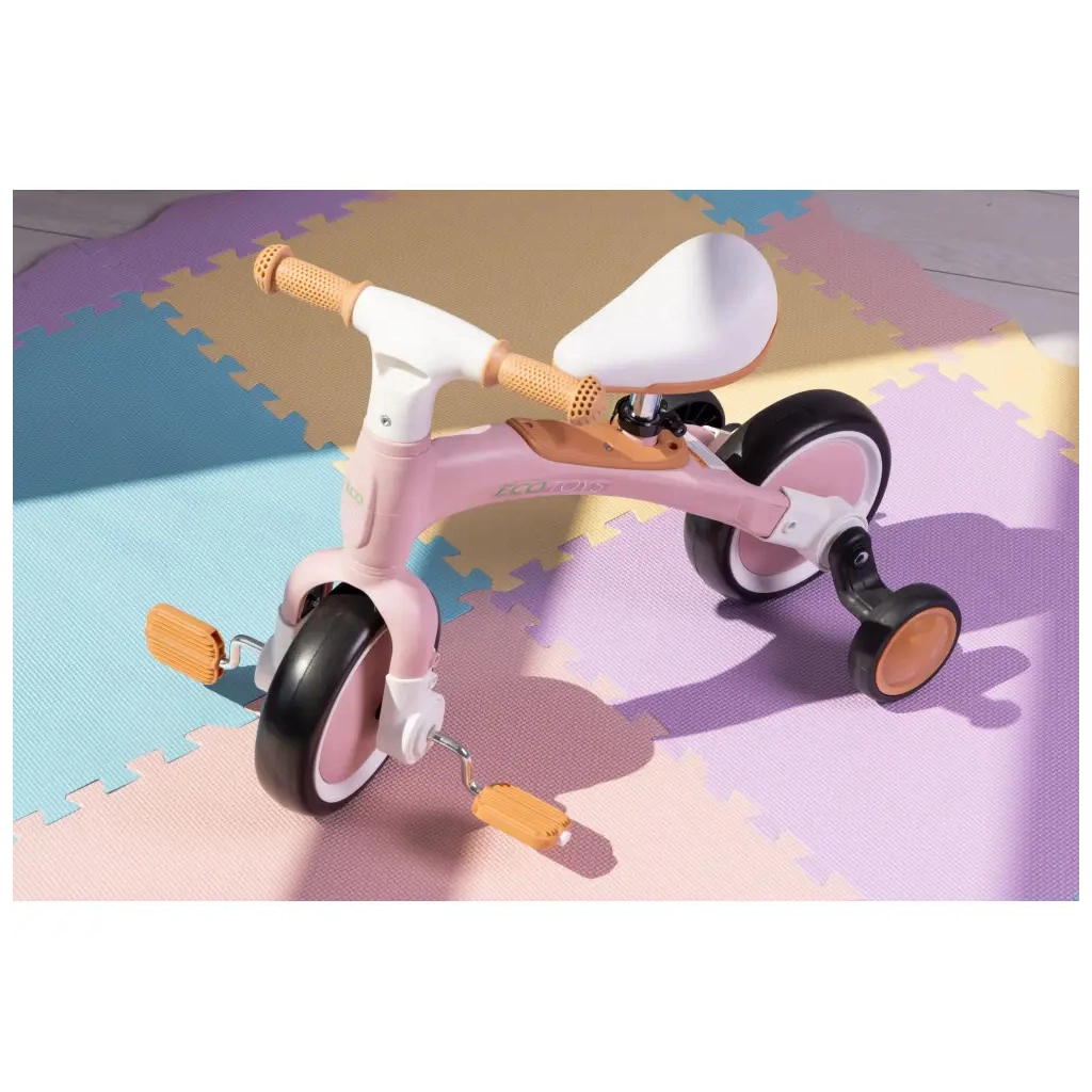 Біговел Ecotoys Велосипед 3 в 1 Freedom Pink (LC-V1359 PINK) - изображение 11