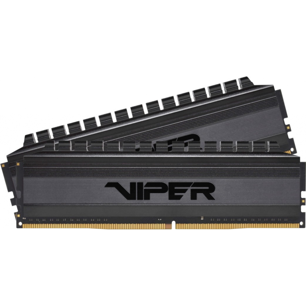 Модуль пам'яті для комп'ютера DDR4 16GB (2x8GB) 4266 MHz Viper 4 Blackout Patriot (PVB416G426C8K) - зображення 2
