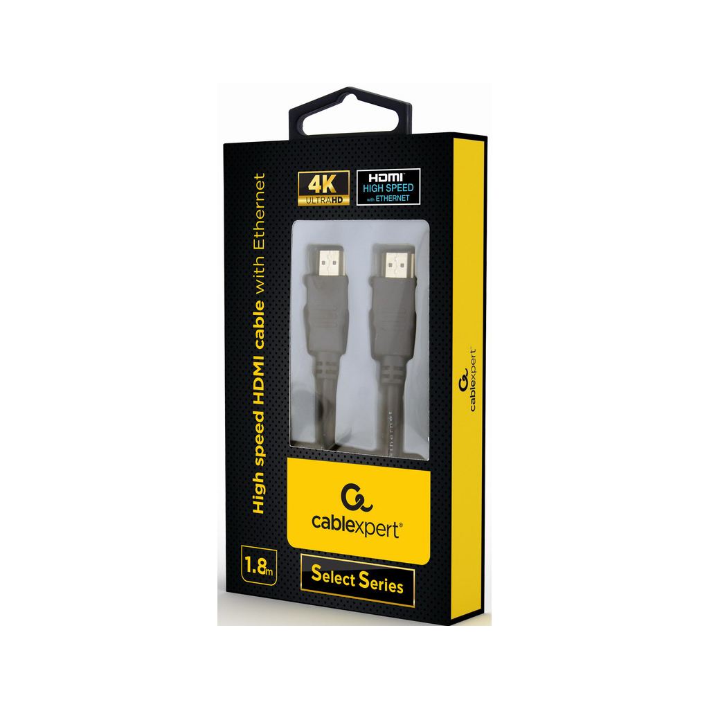 Кабель мультимедійний HDMI to HDMI 1.8m V.2.0 Cablexpert (CC-HDMIL-1.8M) - зображення 3