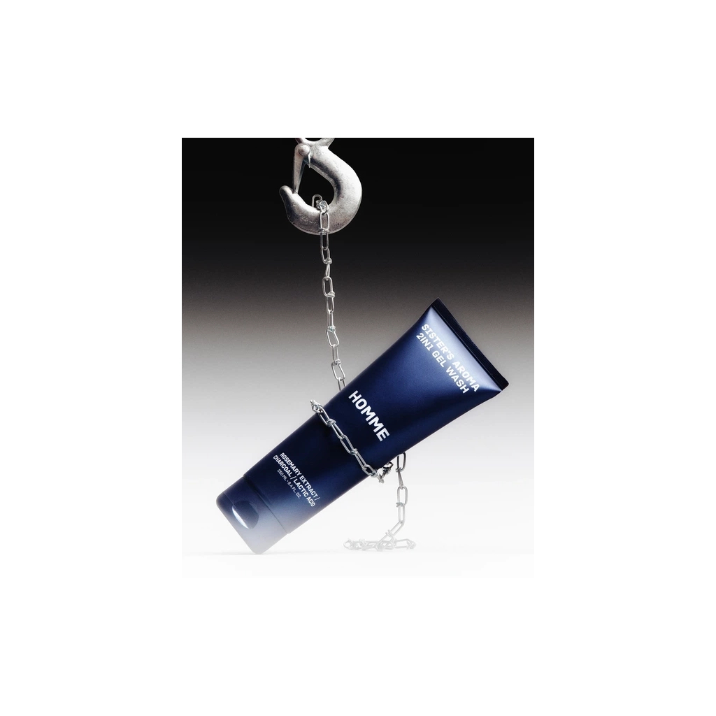 Гель для душу Sister's Aroma 2 in 1 Gel Wash Homme 250 мл (4820227786268) - зображення 4