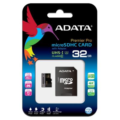 Карта пам'яті ADATA 32GB microSD class 10 UHS-I U3 (AUSDH32GUI3CL10-RA1) - зображення 3