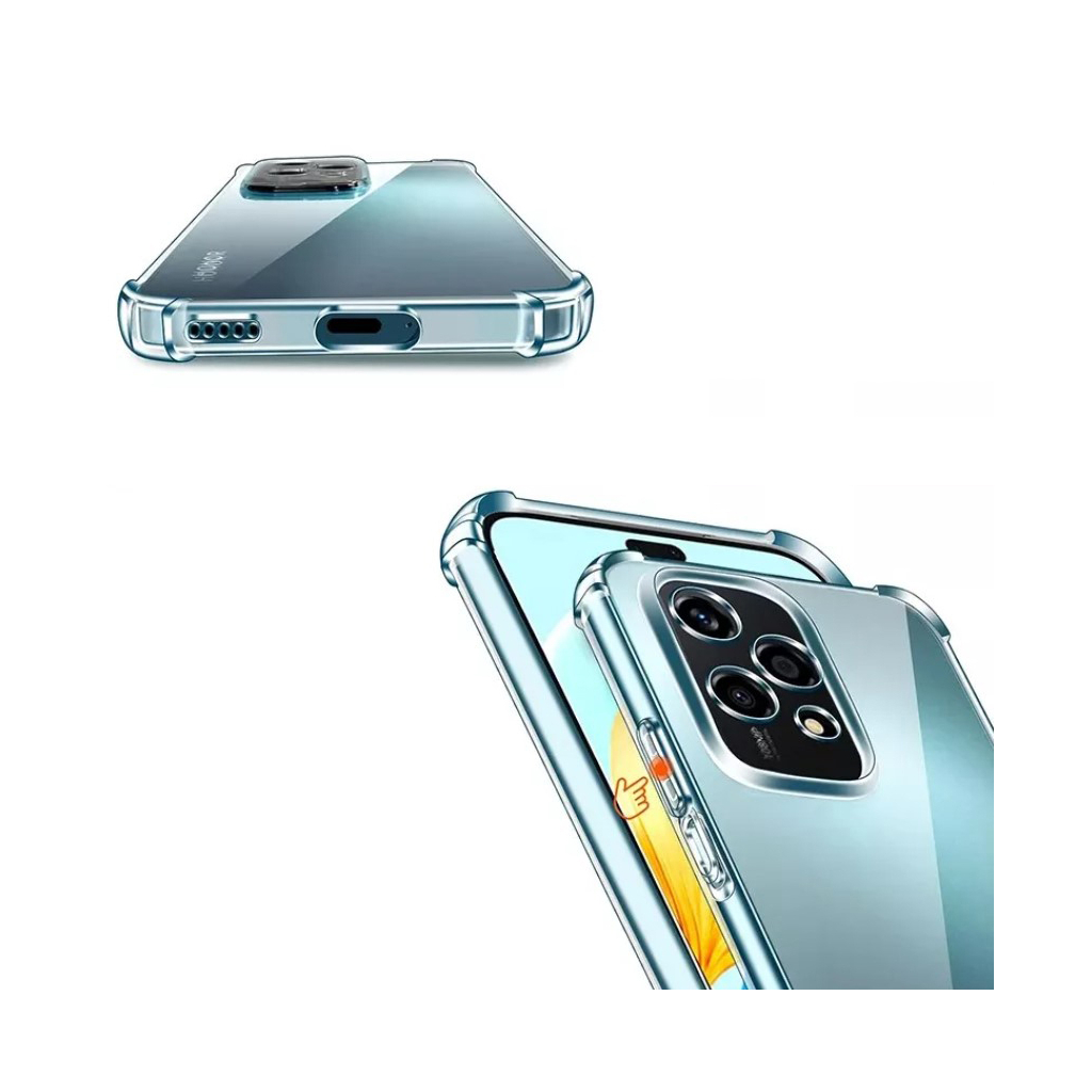 Чохол до мобільного телефона BeCover Anti-Shock Honor 200 Lite Clear (713147) - зображення 3