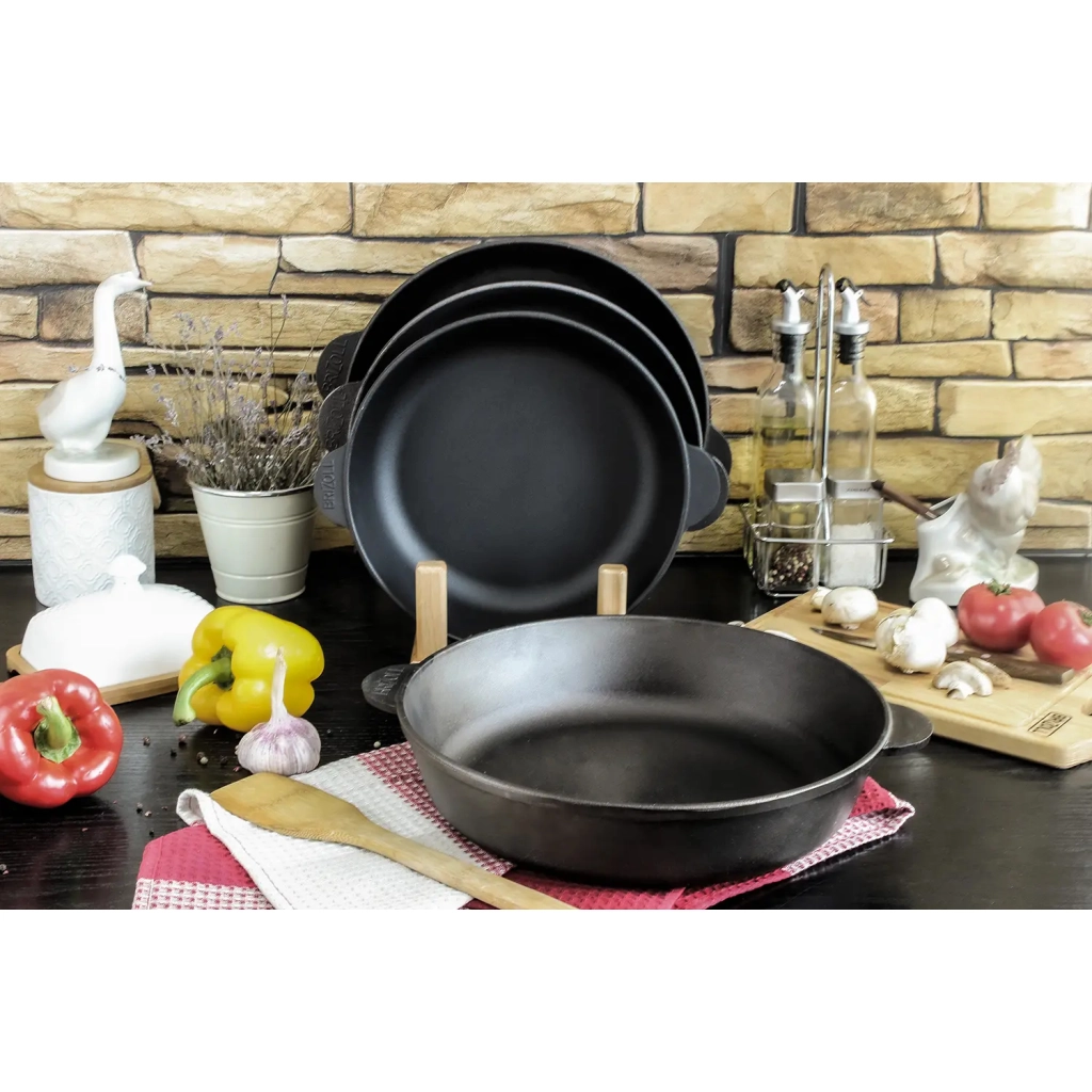 Сковорода Brizoll Monolith чавунна 240х60 мм (M2460U) - зображення 9