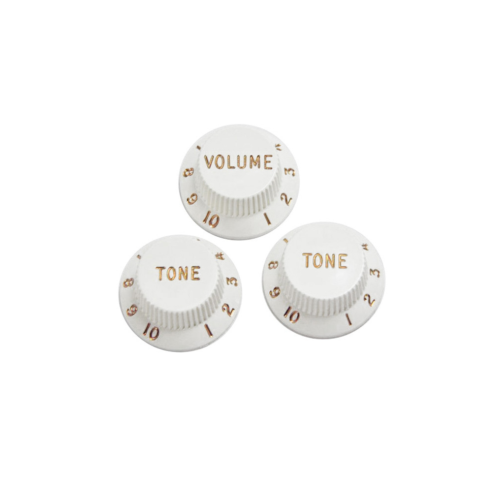 Ручка для потенціометра DiMarzio Strat Knobs Set White (DM2111W) - зображення 1