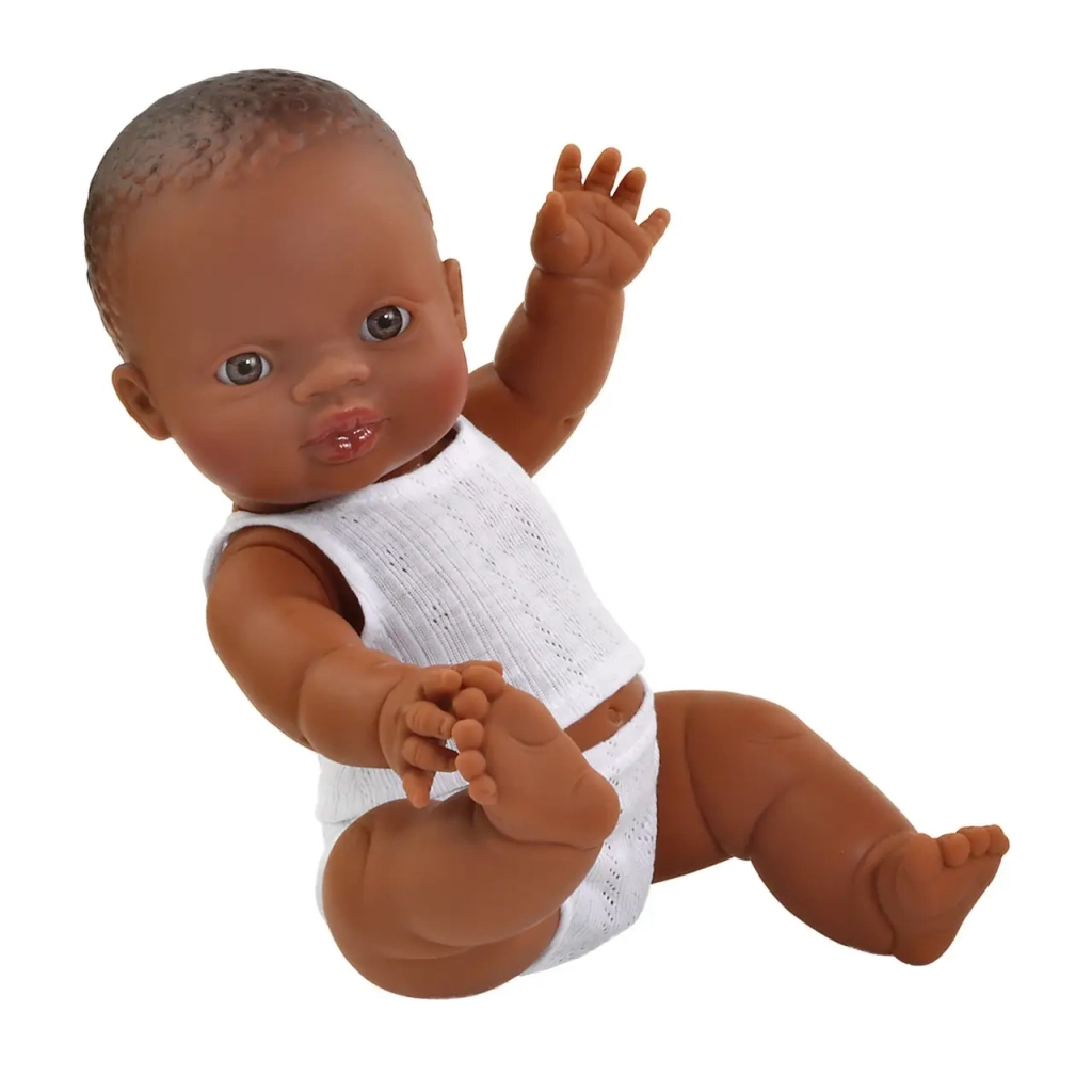 Пупс Paola Reina велика мулатка в піжамі, без коробки (34004) - зображення 1