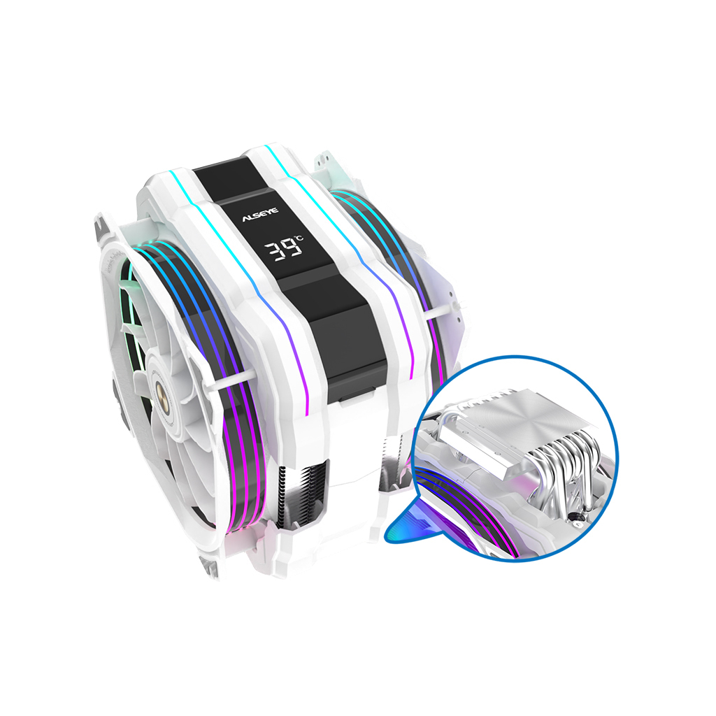 Кулер до процесора Alseye M120D-W-Plus II (AS.01.01.0043) - зображення 5