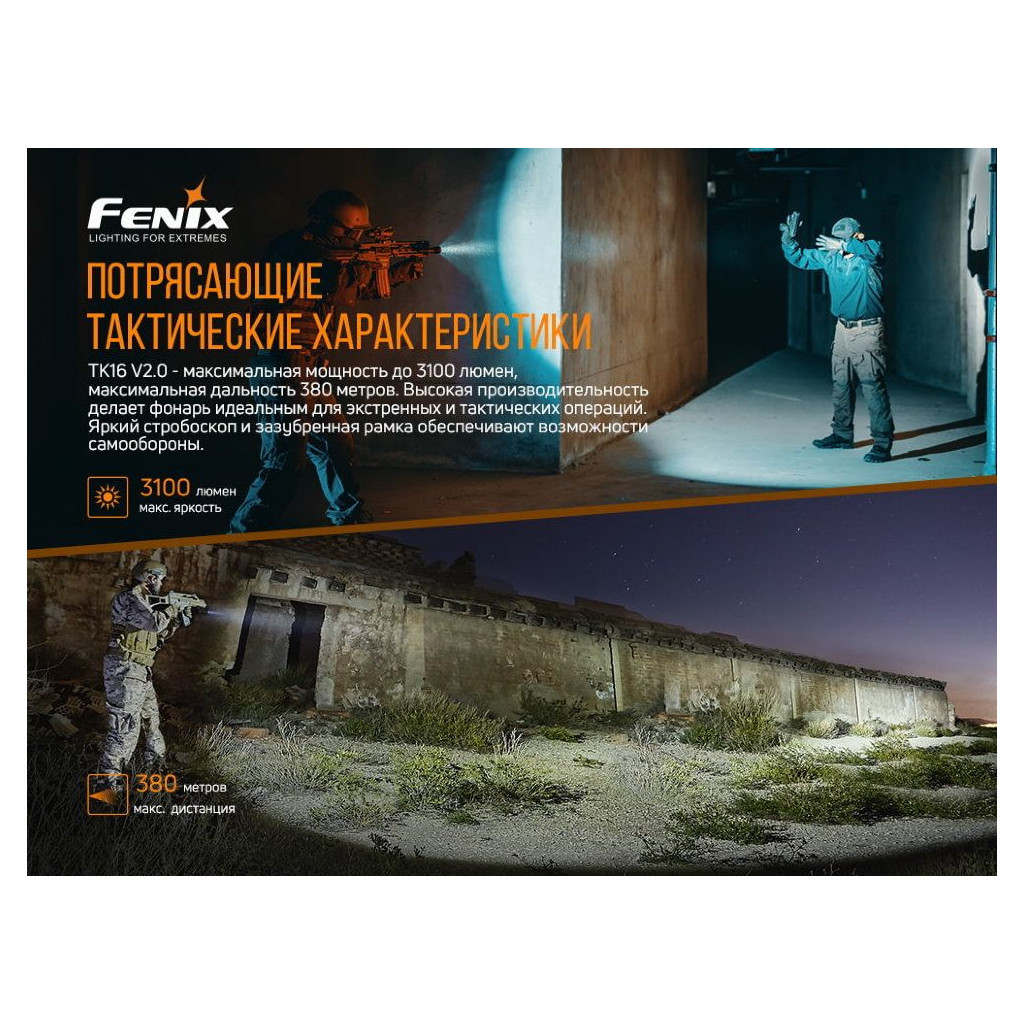 Ліхтар Fenix TK16 V2.0 Green (TK16V20TGR) - зображення 5