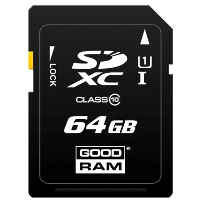 Карта пам'яті Goodram 64GB SDXC calss 10 UHS-I (S1A0-0640R11) - зображення 1