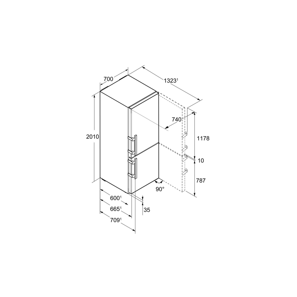 Холодильник Liebherr CBNef 5735 (CBNEF5735) - зображення 8