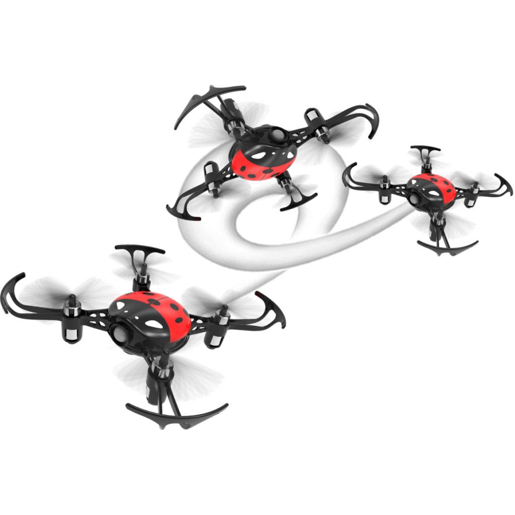 Радіокерована іграшка Syma Квадрокоптер 2.4 ГГц 10.3 см Red (X27_red) - зображення 4