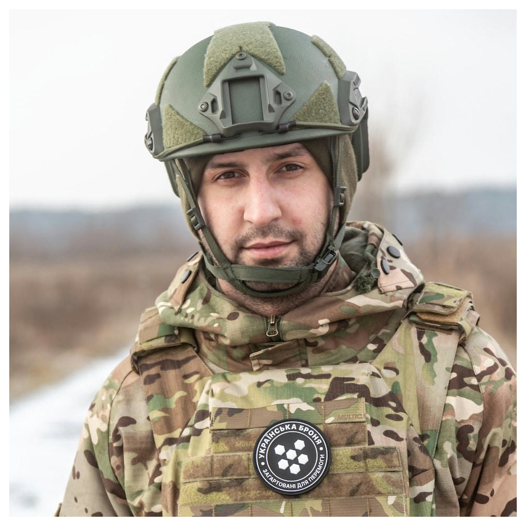 Шолом військовий Ukrainian Armor FAST Устраш 1.0, розмір M, зелений (FASTMRG) - изображение 2