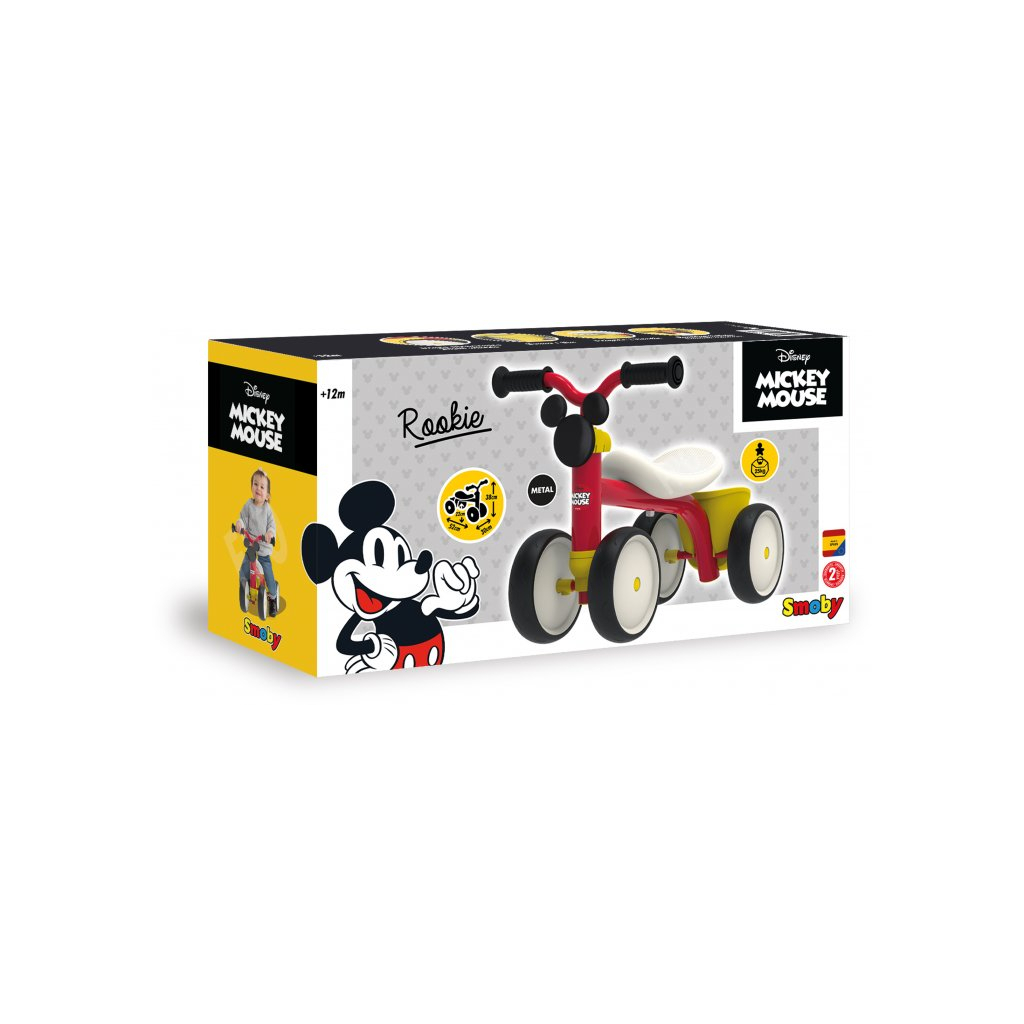 Біговел Smoby Toys Міккі Маус. Роккі (721404) - зображення 4