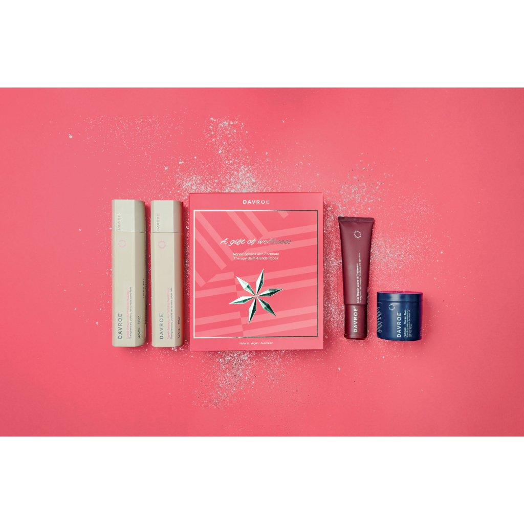 Набір косметики Davroe Repair Senses Шампунь + Кондиціонер + Бальзам + Еліксир (9326123011442) - picture 4