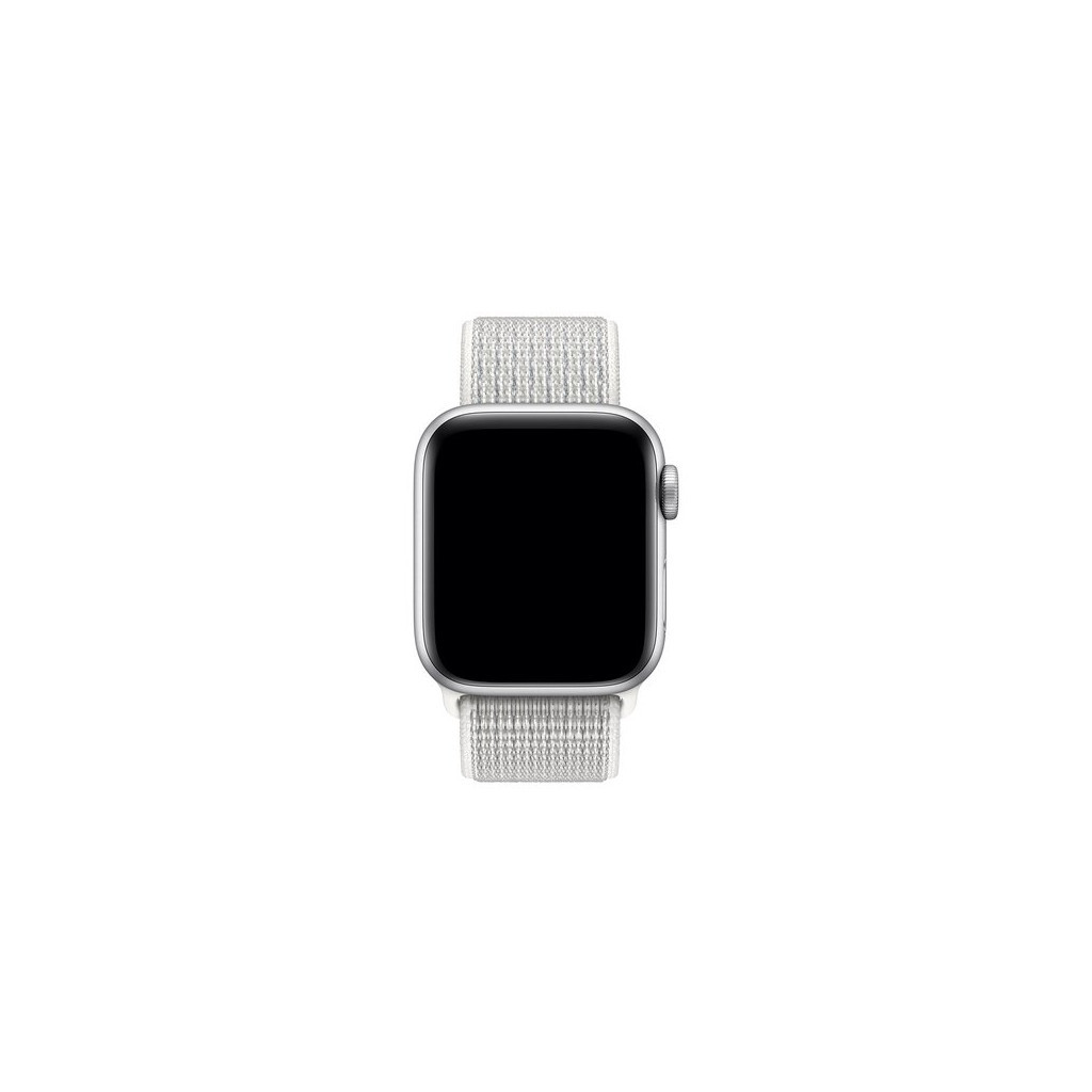 Ремінець до смарт-годинника Apple 40mm Summit White Nike Sport Loop (MX802ZM/A) - зображення 3