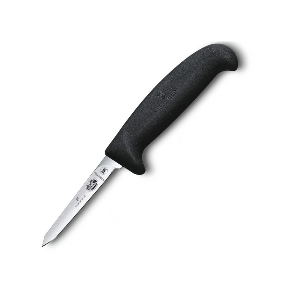 Кухонний ніж Victorinox Fibrox Poultry 8см Medium Black (5.5903.08M) - зображення 2