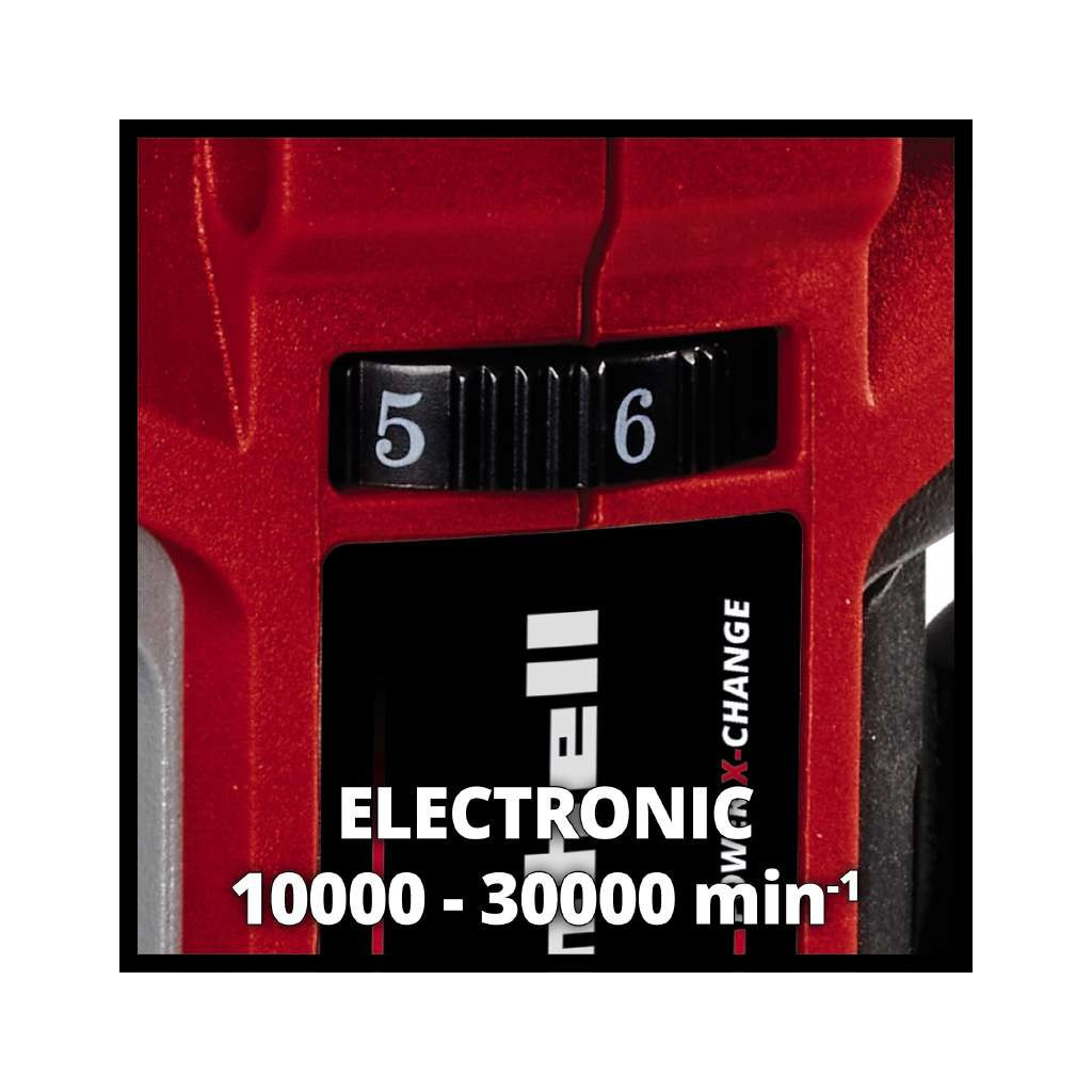 Фрезер Einhell TP-RO 18 Li BL - Solo., PXC, 18В, 6/8 мм (без АКБ та ЗП) (4350411) - изображение 10