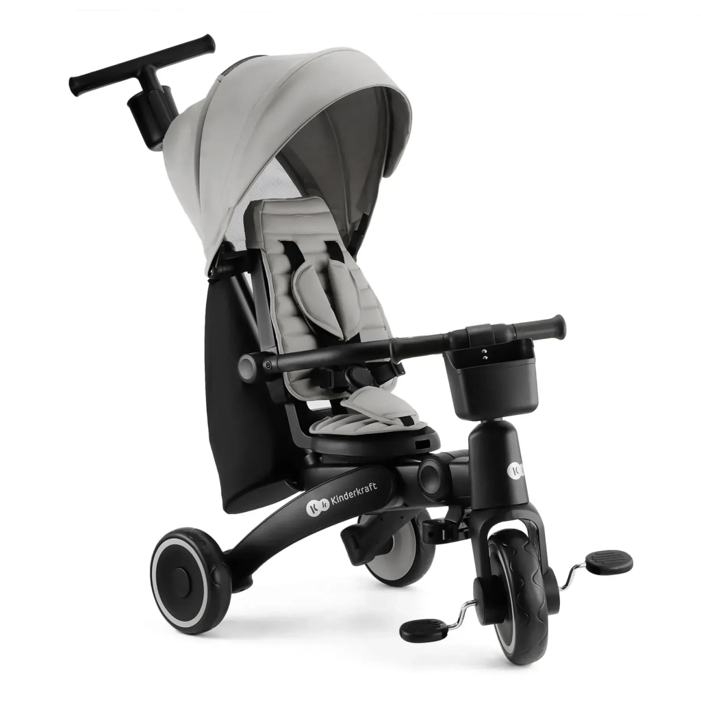 Дитячий велосипед Kinderkraft Jazz 2 Grey (KRJAZZ02GRY0000) (5902533927296) - зображення 3