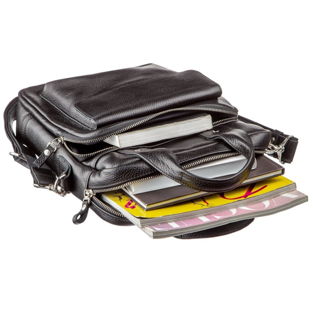 Сумка Shvigel Під А4 Чорна (11167) - зображення 5