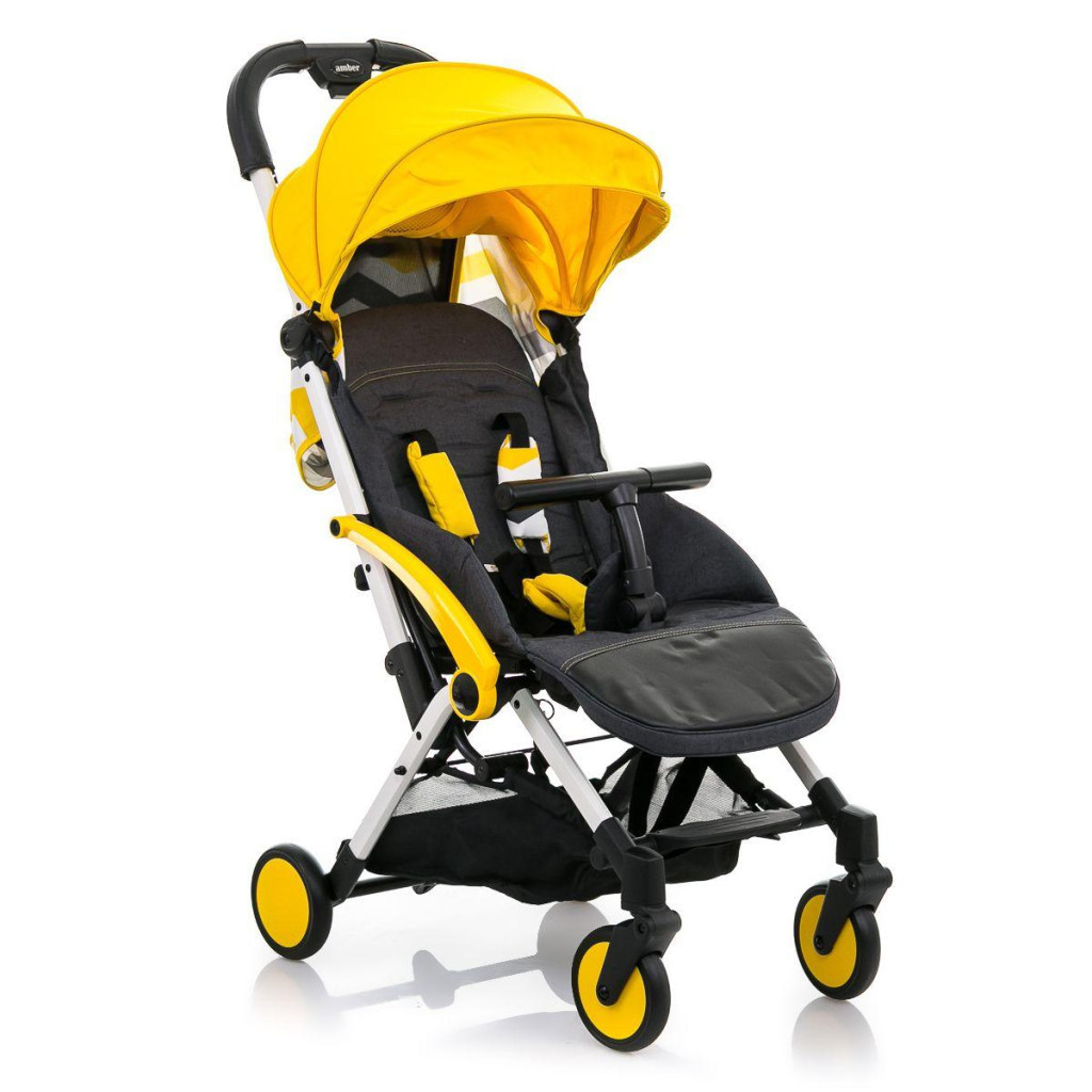 Коляска BabyHit Amber Plus Yellow Black (30 166) - зображення 1