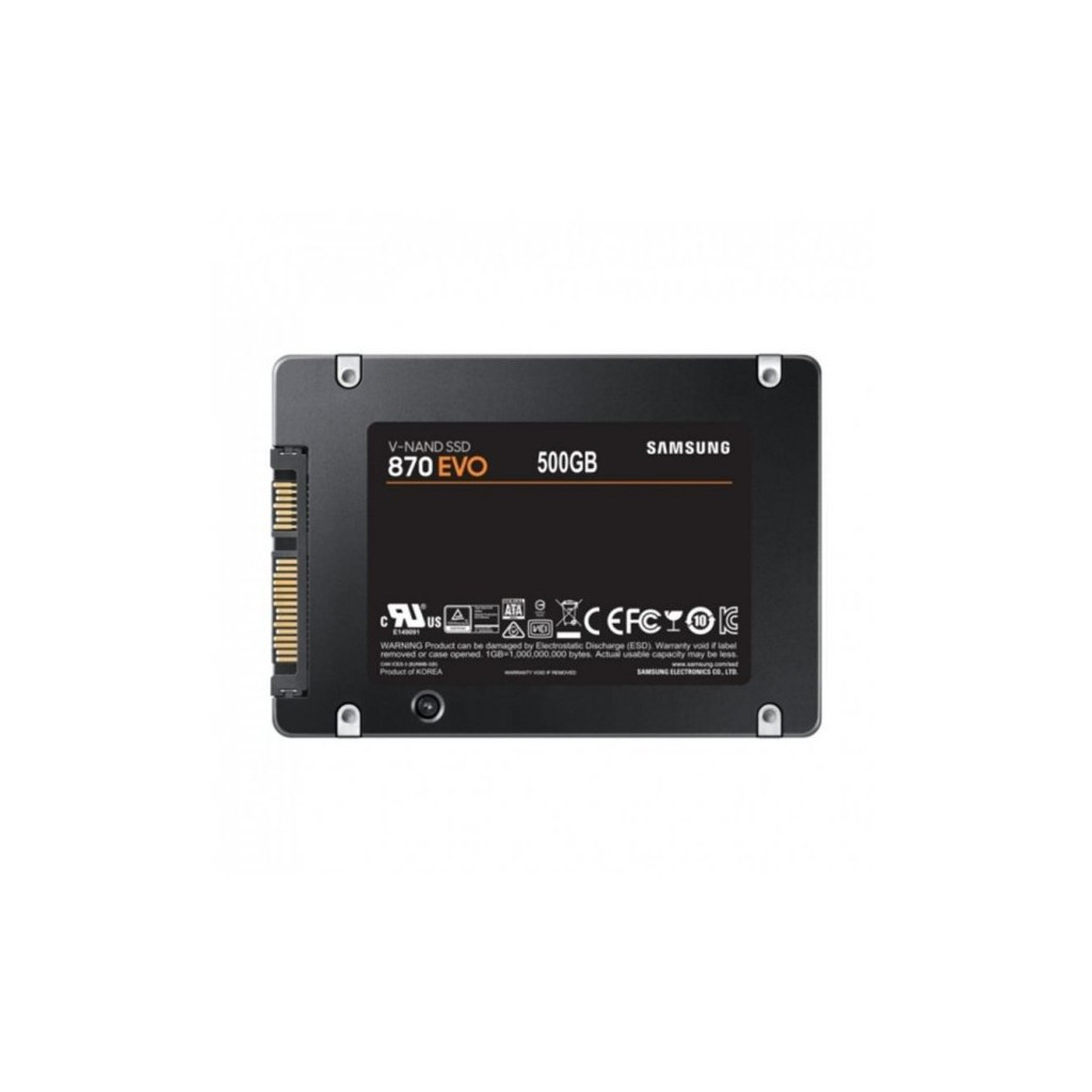 Накопичувач SSD 2.5" 500GB 870 EVO Samsung (MZ-77E500B/EU) - зображення 3