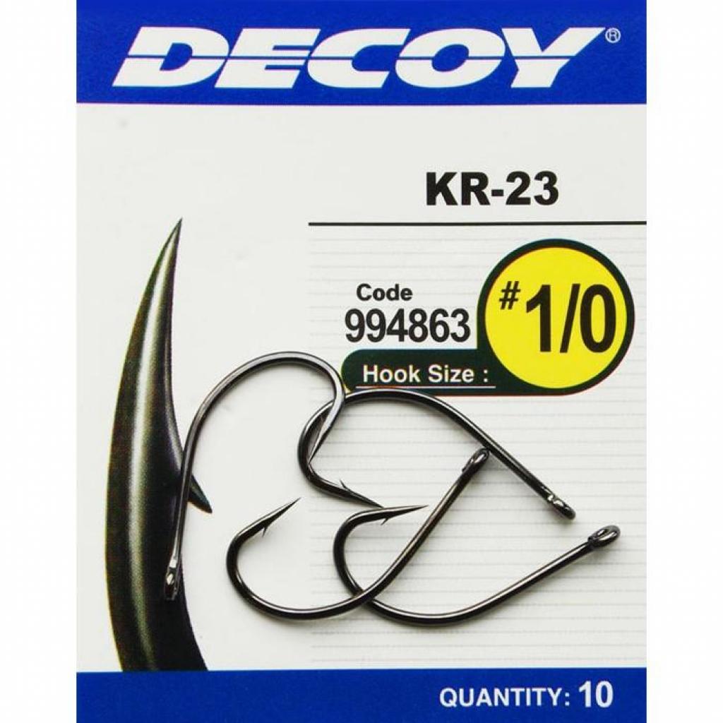 Гачок Decoy KR-23 Black Nickeled 01 (10 шт/уп) (1562.03.24) - зображення 2