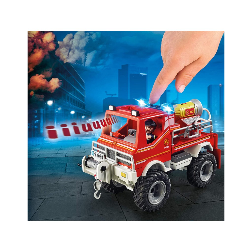 Конструктор Playmobil City action Пожежна машина з водяною гарматою (9466) - изображение 7