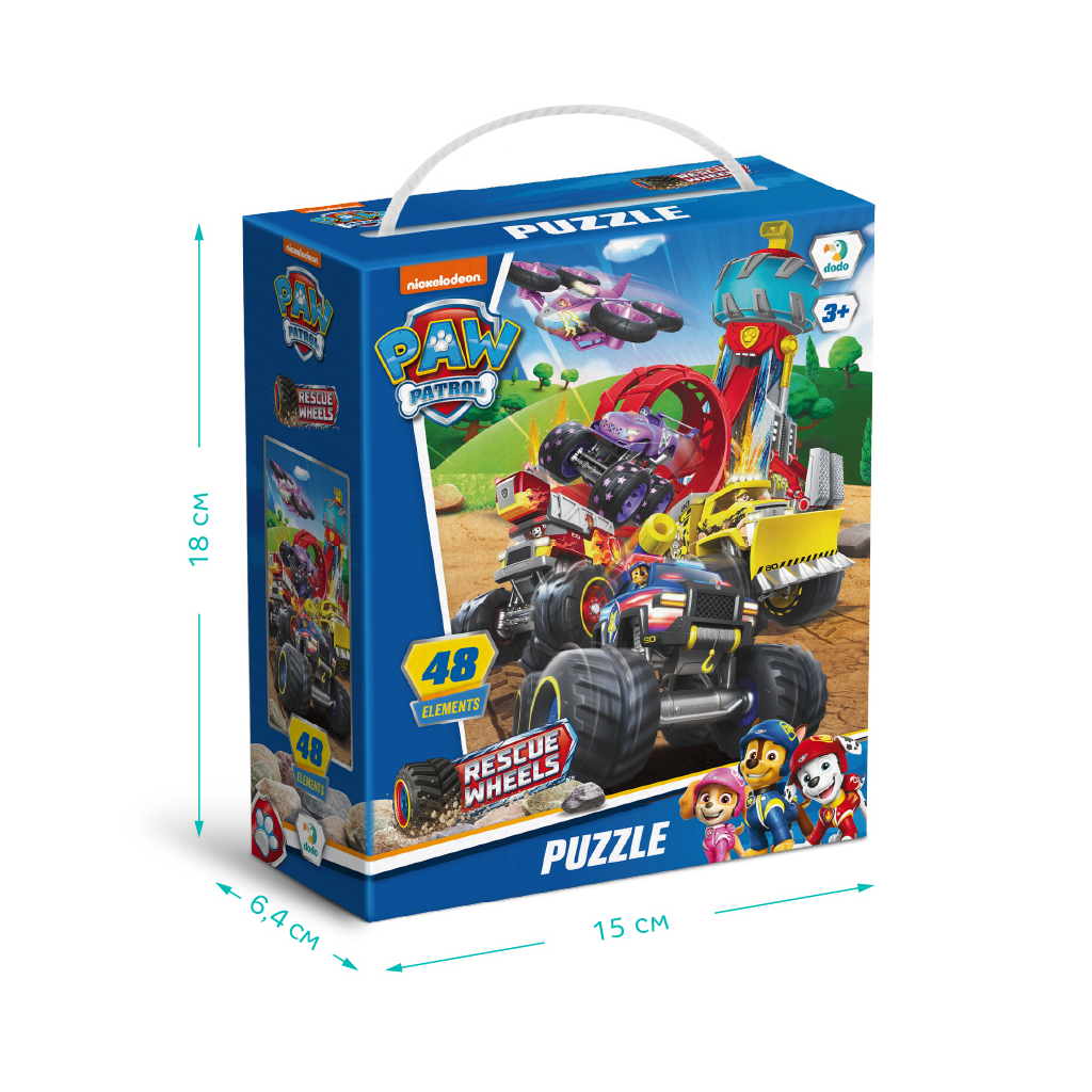 Пазл DoDo на 48 елементів Paw Patrol. Rescue Wheels (200524) - зображення 3